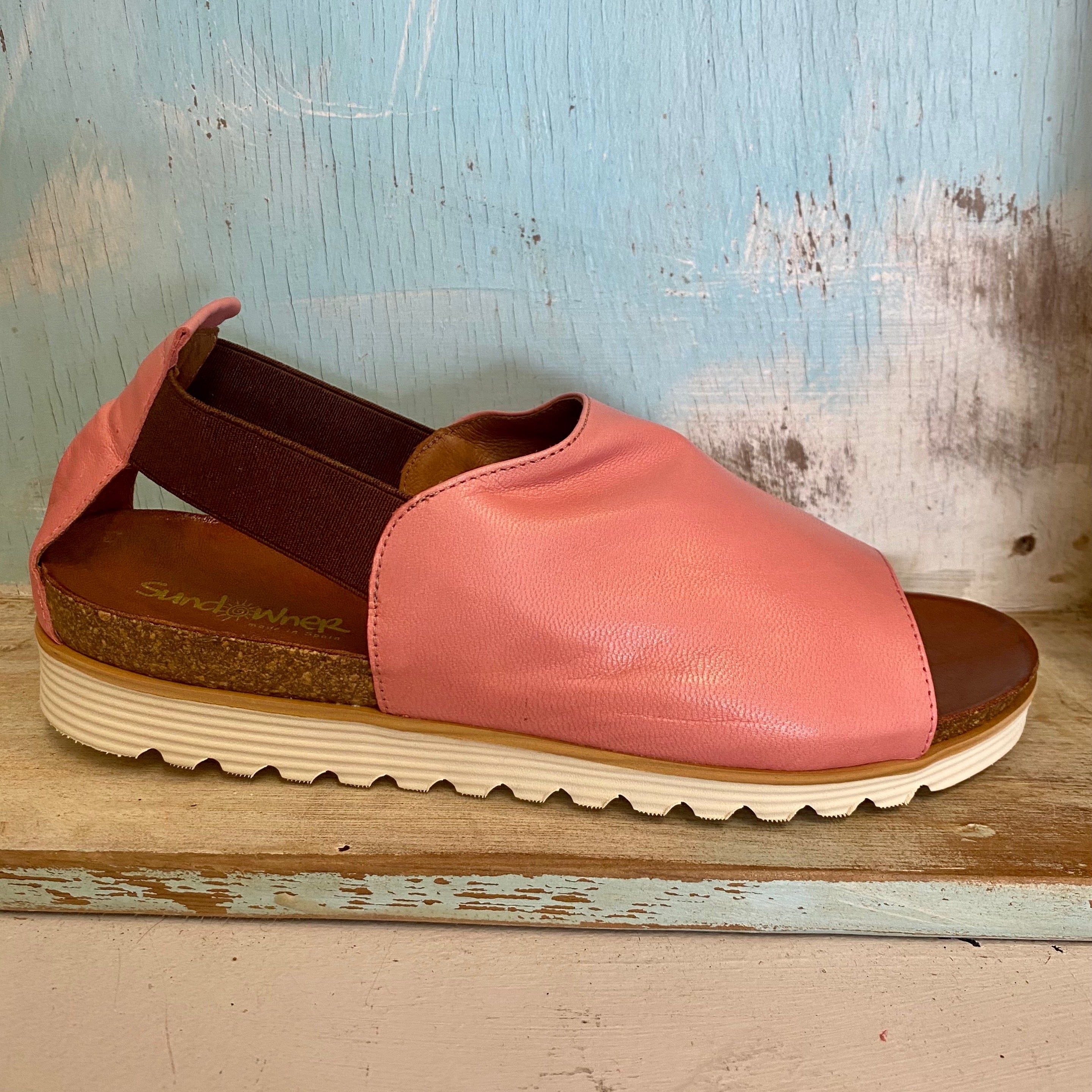 Egipcias Cocoa brown leather sandals online - Women sandals online